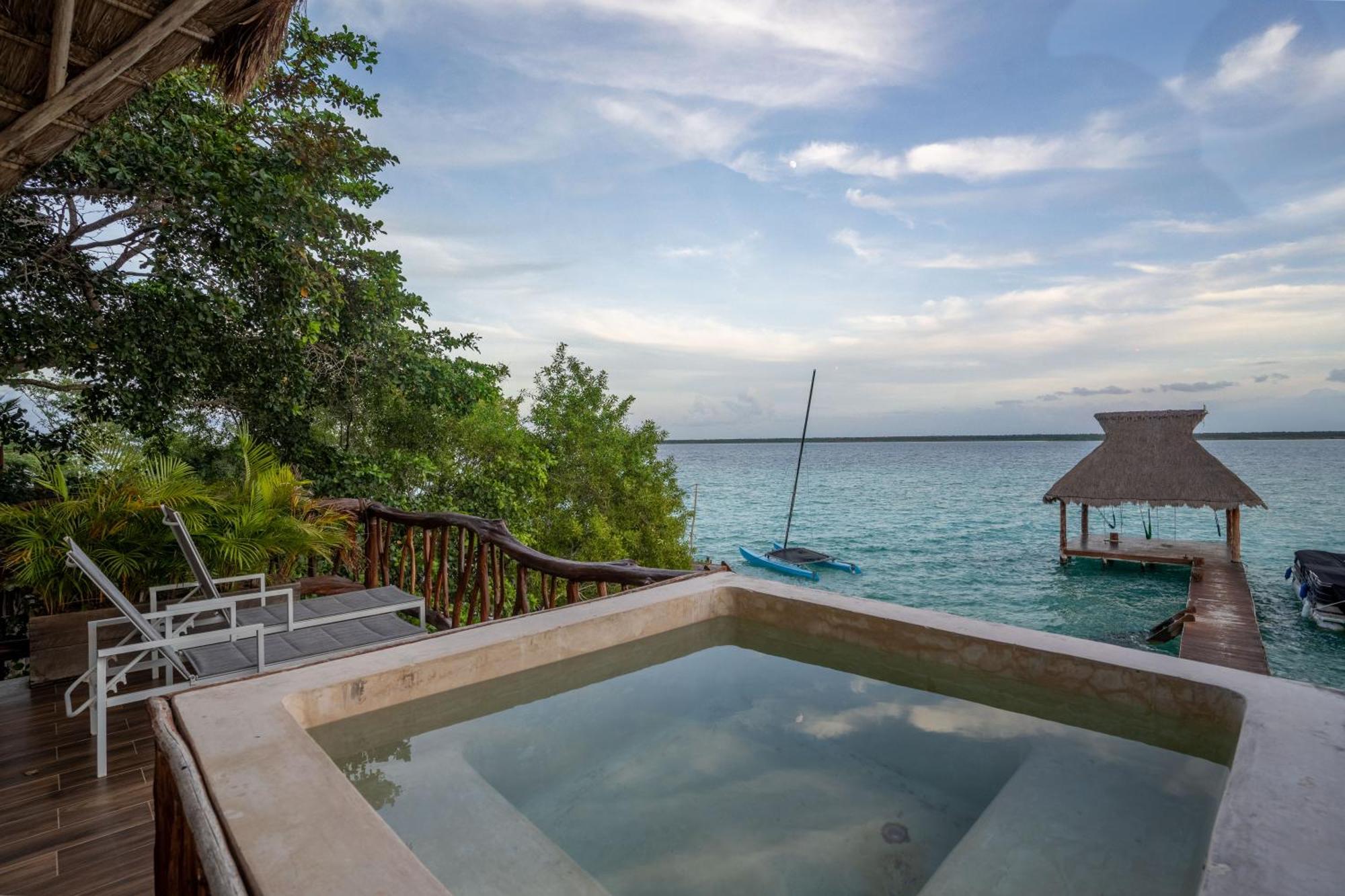 Xoot Kaana Villa Vista Laguna Bacalar Exterior photo