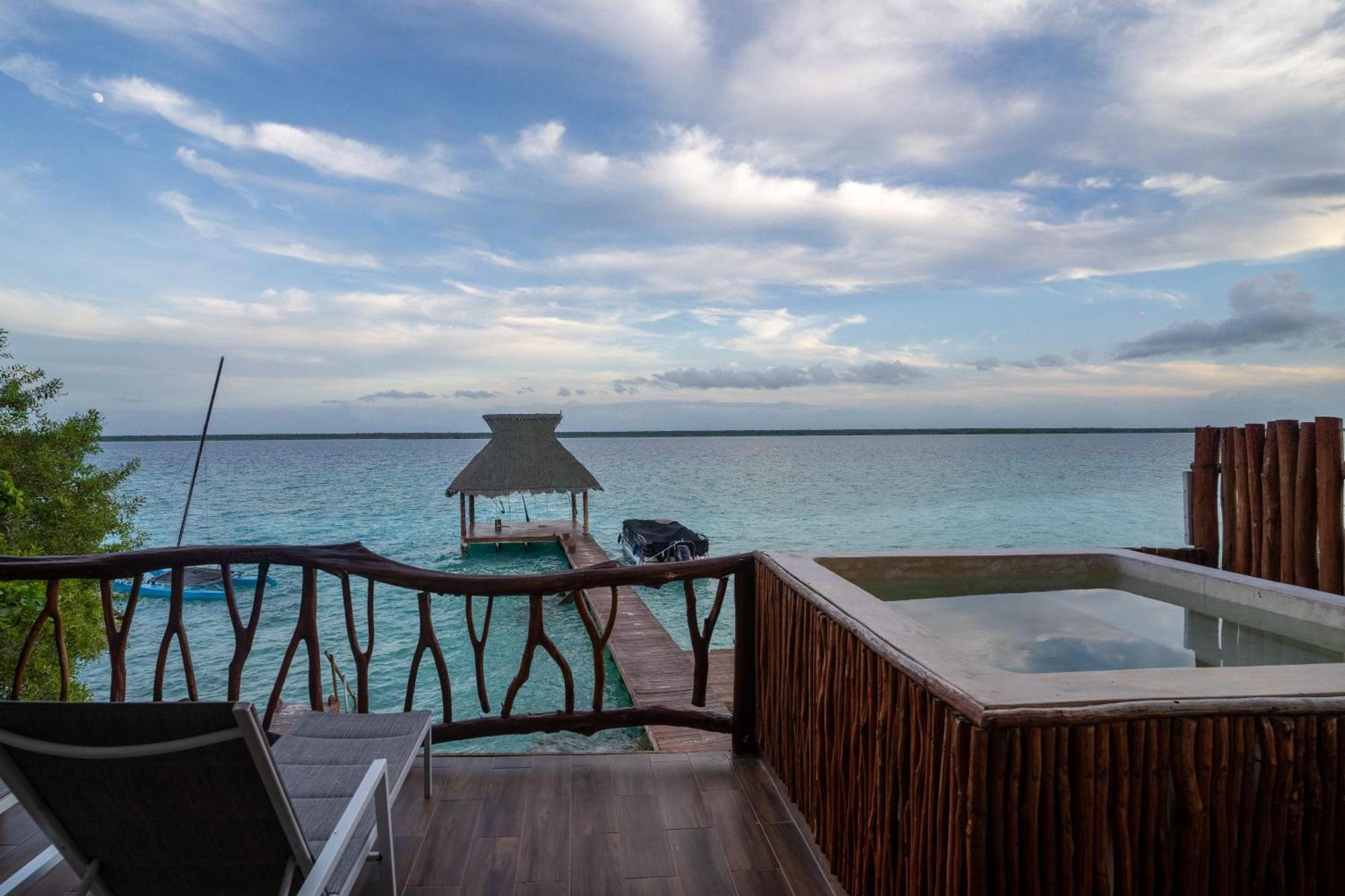 Xoot Kaana Villa Vista Laguna Bacalar Exterior photo